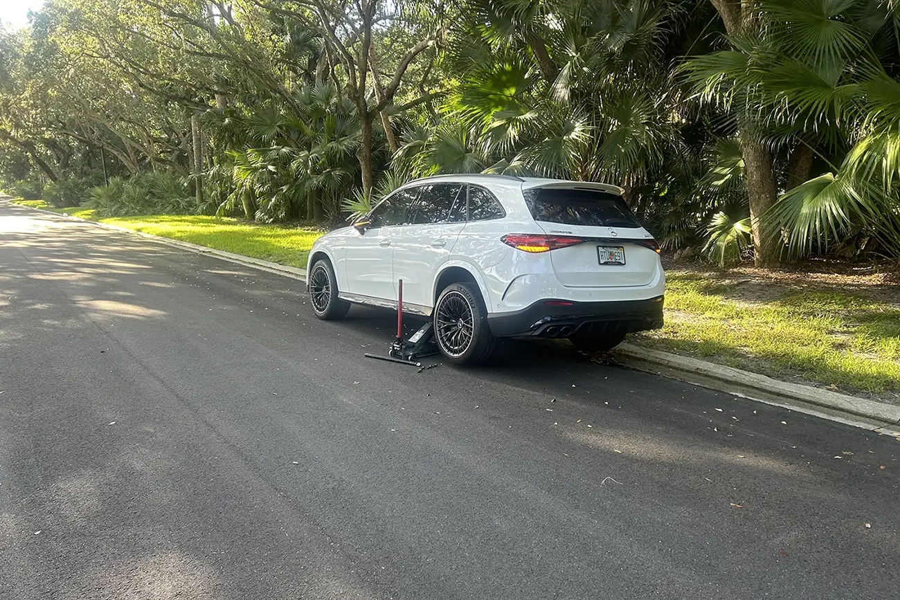 Professional Tire Change